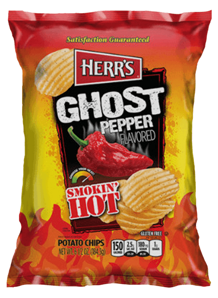 Ghost Pepper Ripple Potato Chips